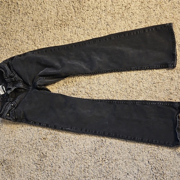 Shyanne Life Women's Riding Bootcut Jeans Size 27 SHORT Black Distressed Denim - Picture 6 of 7